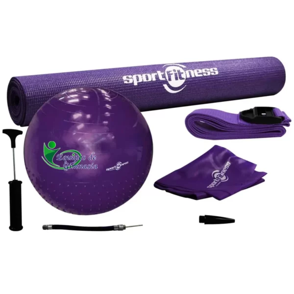 Kit Yoga Sportfitness Balón Pilates