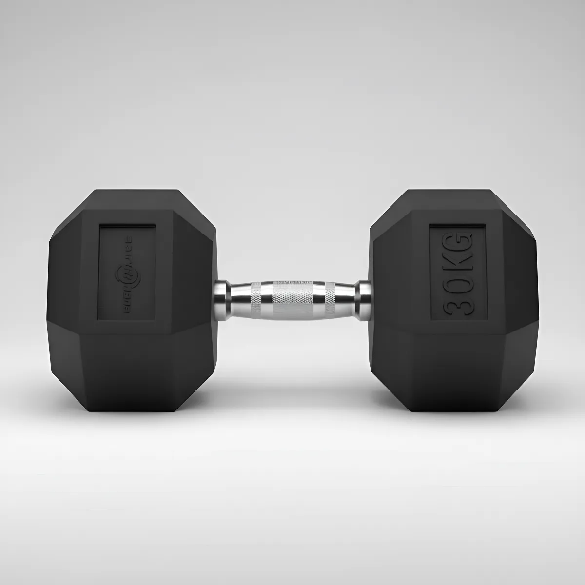 Mancuerna Hexagonal Encauchetada de 30 Kg Sportfitness